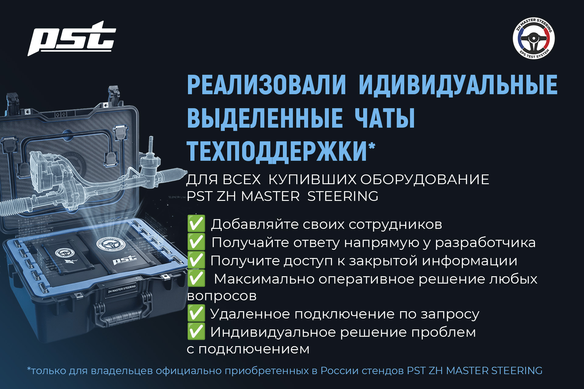 Выделенные чаты техподдержки